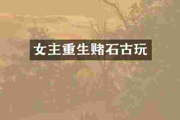 女主重生赌石古玩