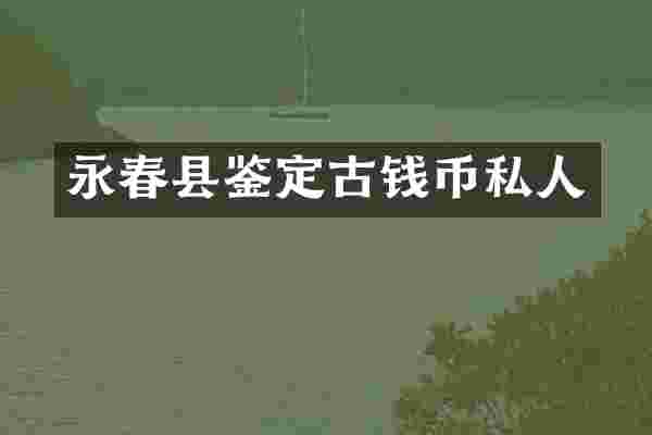 永春县鉴定古钱币私人