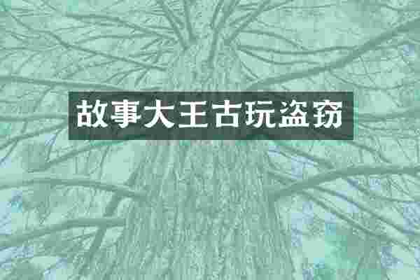 故事大王古玩盗窃
