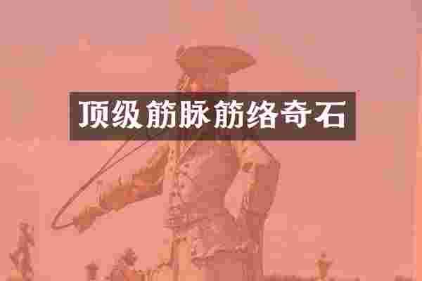 顶级筋脉筋络奇石