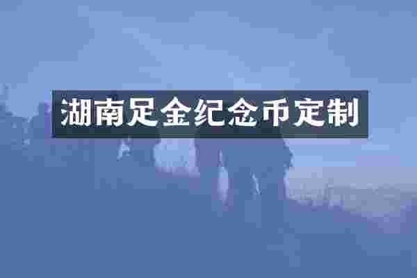 湖南足金纪念币定制