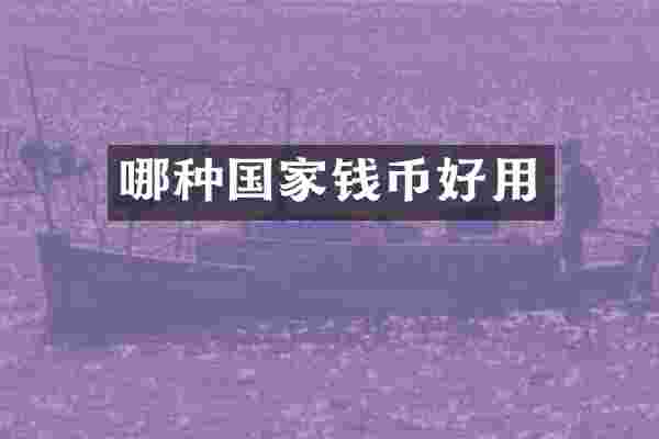 哪种国家钱币好用