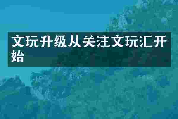 文玩升级从关注文玩汇开始