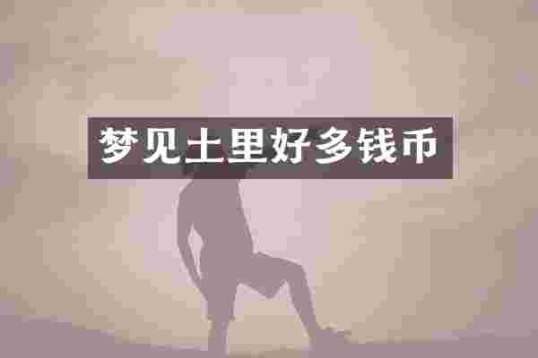 梦见土里好多钱币