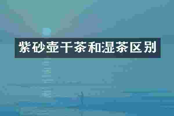 紫砂壶干茶和湿茶区别