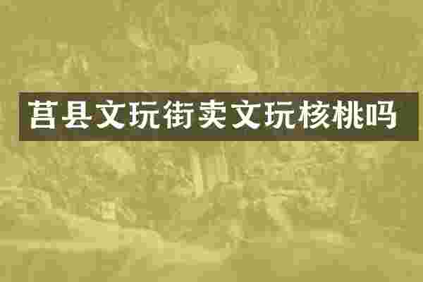 莒县文玩街卖文玩核桃吗