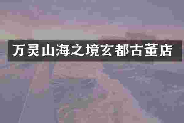 万灵山海之境玄都古董店