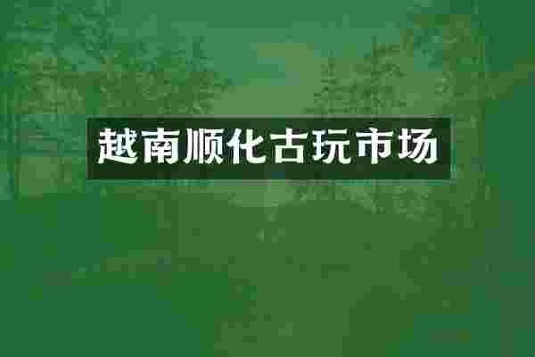 越南顺化古玩市场