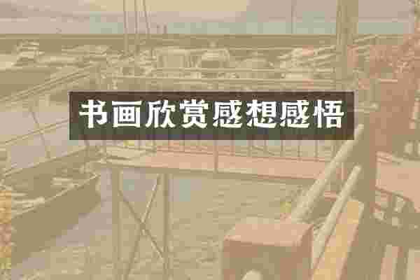 书画欣赏感想感悟