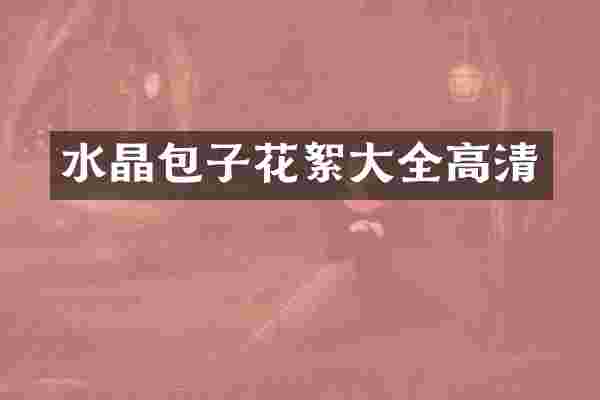 水晶包子花絮大全高清