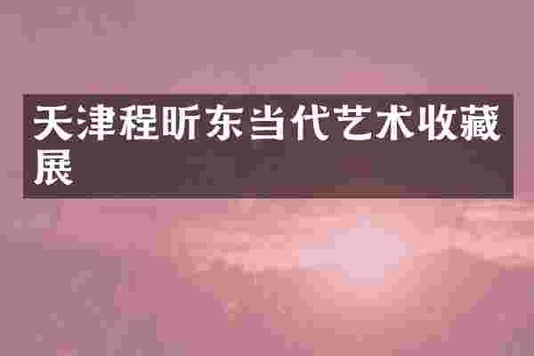 天津程昕东当代艺术收藏展