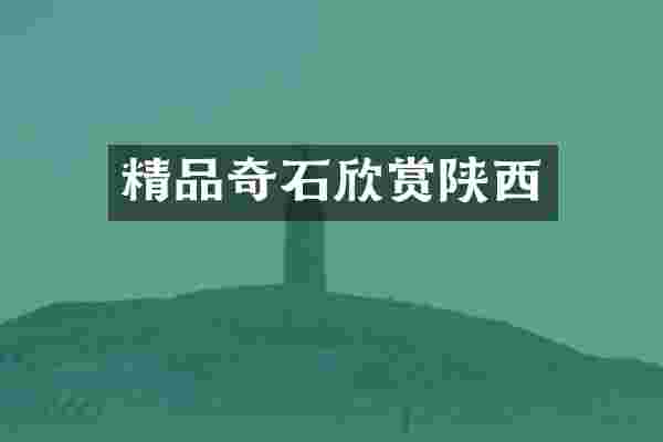 精品奇石欣赏陕西