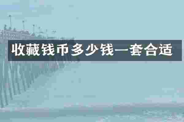 收藏钱币多少钱一套合适