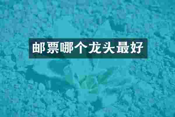 邮票哪个龙头最好