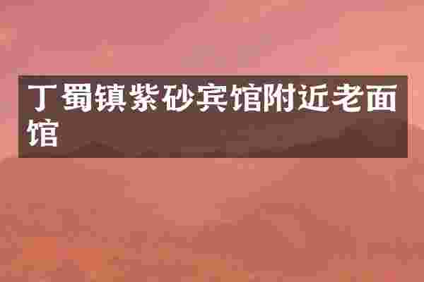 丁蜀镇紫砂宾馆附近老面馆