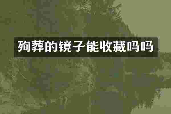 殉葬的镜子能收藏吗吗