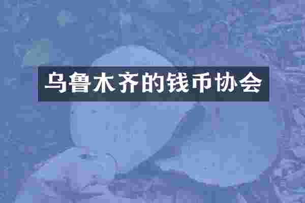乌鲁木齐的钱币协会