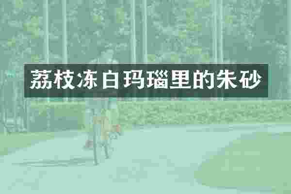 荔枝冻白玛瑙里的朱砂