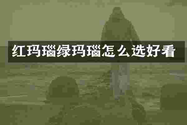 红玛瑙绿玛瑙怎么选好看